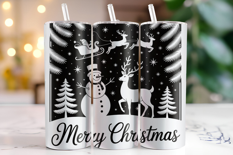 Christmas Tumbler Wrap Image 4
