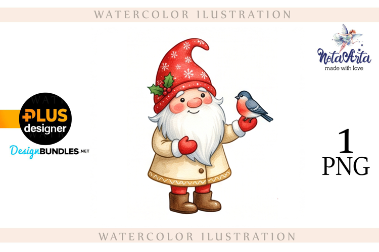 Christmas Gnome Santa