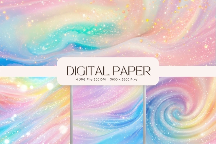 Rainbow glitter Background Wallpaper Sparkles Digital Paper
