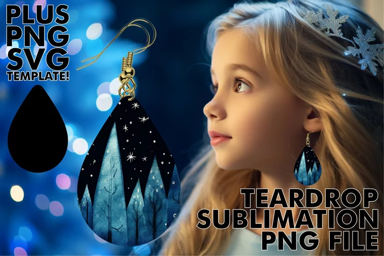 Festive Pastel Sublimation Earring Delights