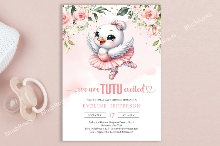 Pink Invitation Template Image 7