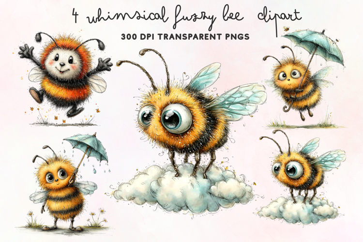Honey Bee Clipart Image 6