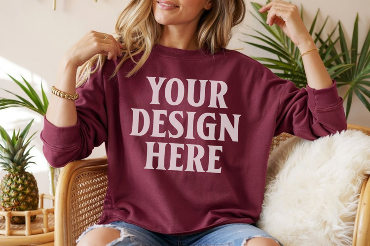 Sweatsuit Mockup Image 12