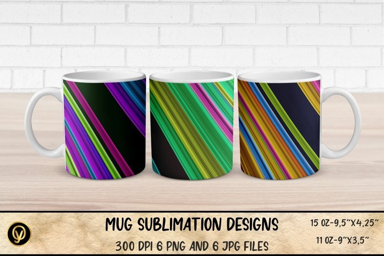 Mug Sublimation Designs , Abstract Geometric Sublimation Mug