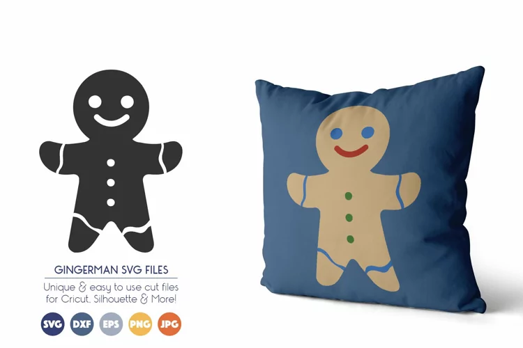 Gingerman Vector SVG Files