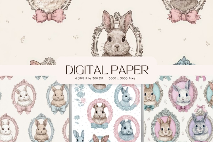 Easter Bunny Clipart Image 2
