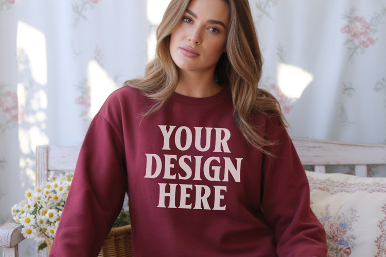 Sweatsuit Mockup Image 9