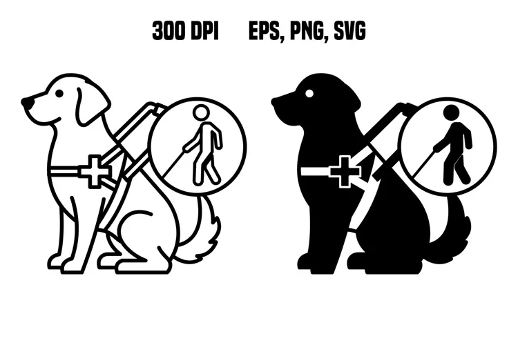Guide Dog Icons