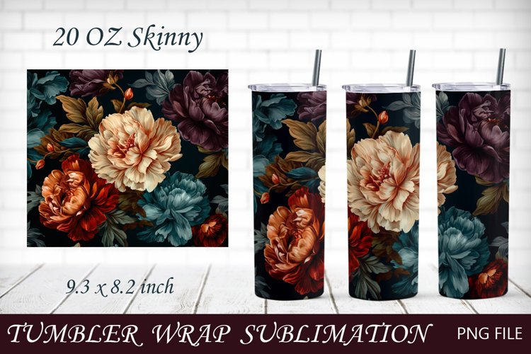 20 Oz Sublimation Tumbler Wrap Image 12