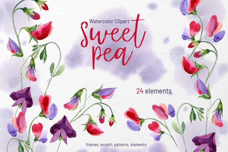 Watercolor Flowers Png Image 12