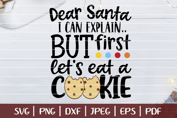 Funny Christmas SVG, Funny Santa Saying Cutting Files