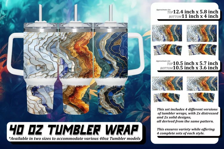 Shimmering Forestscape Tumbler Wrap: Sublimation,40oz