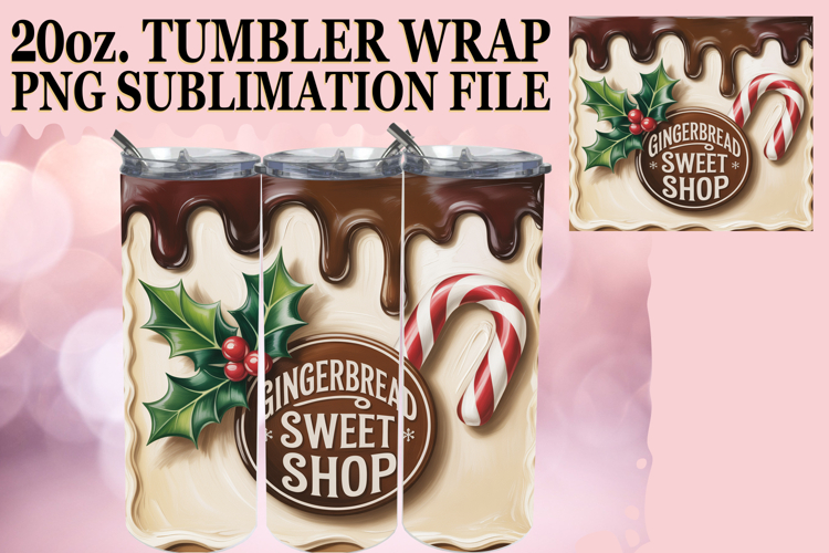 Christmas Tumbler Wrap
