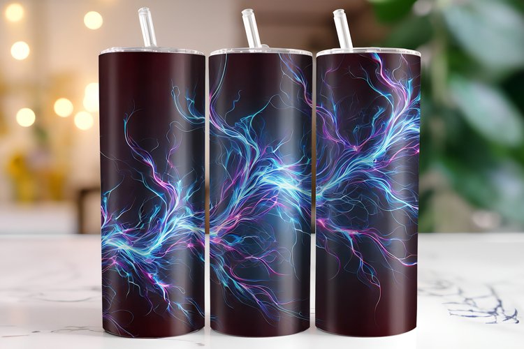 Abstract Waves Tumbler Wrap | Sublimation | Tumblers