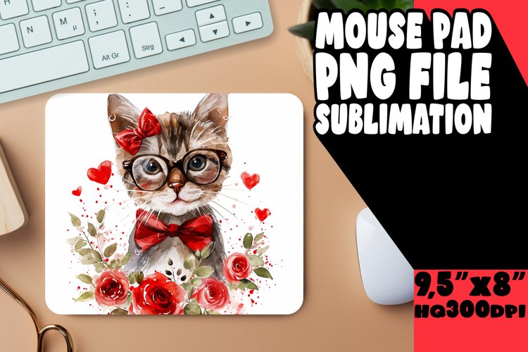 Cat-Inspired Humorous Mouse Pad