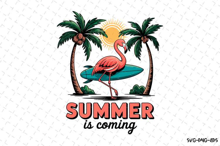 Summer is coming SVG Design | Summer | SVG Cut files