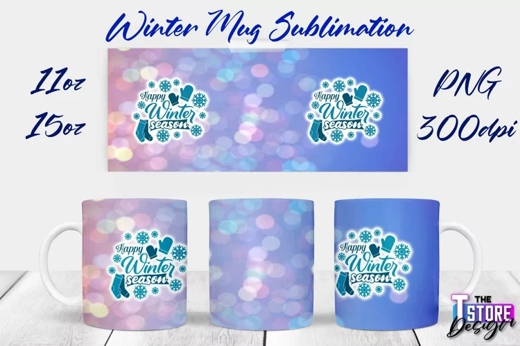 Winter Mug Sublimation | Winter 11 oz |15 oz Mug Sublimation
