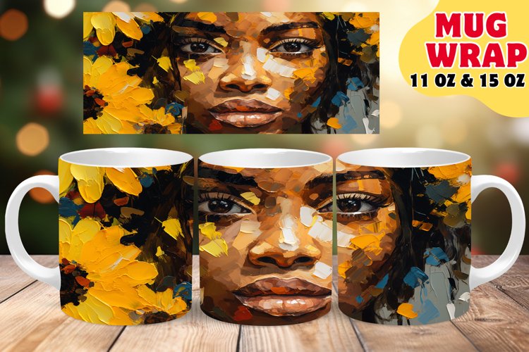 Melanin Magic in a Cup: Sublimation Mug Series