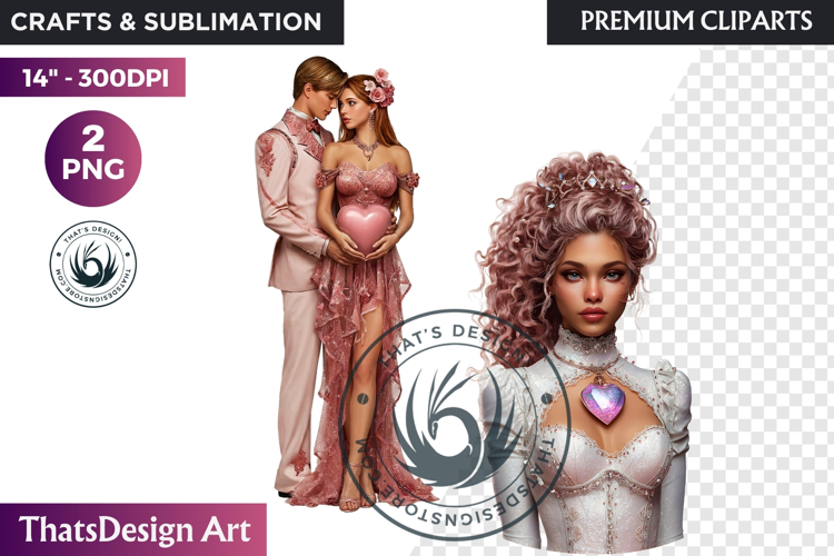 Romantic Couple Fantasy Bride Graphics valentines day png