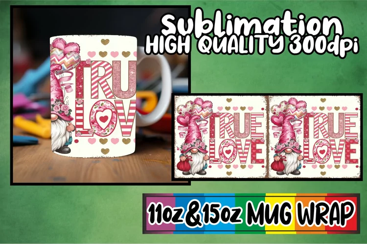 Happy journeys 11oz 15oz sublimation wrap, Valenines