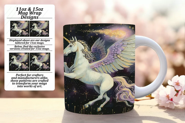 Spring Fantasy Unicorn Mug Delights