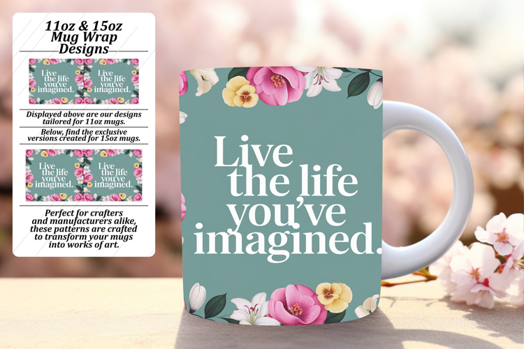 Stunning 15oz Mug Wrap Png Template , Religious