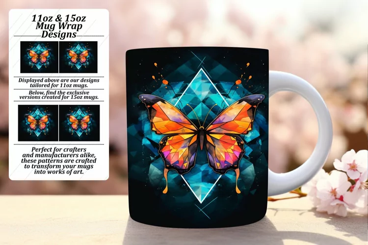 Explore 3D Butterfly Mug Transformation