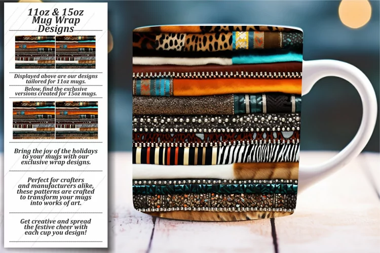 Sip in Style with Retro Mugs: Sublimation Art