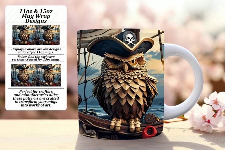 Charming Spring Owl Sublimation
