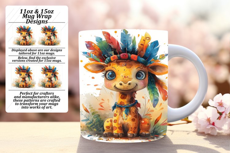 Vibrant Wildlife Art for 11oz/15oz Mug