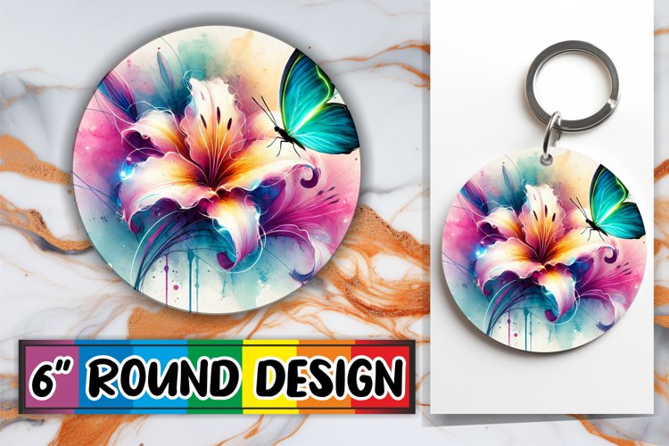 Sweet Coaster Designs for Cars, Butterfly