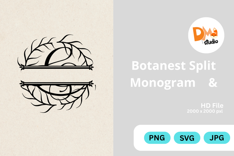 Botanest Split Monogram