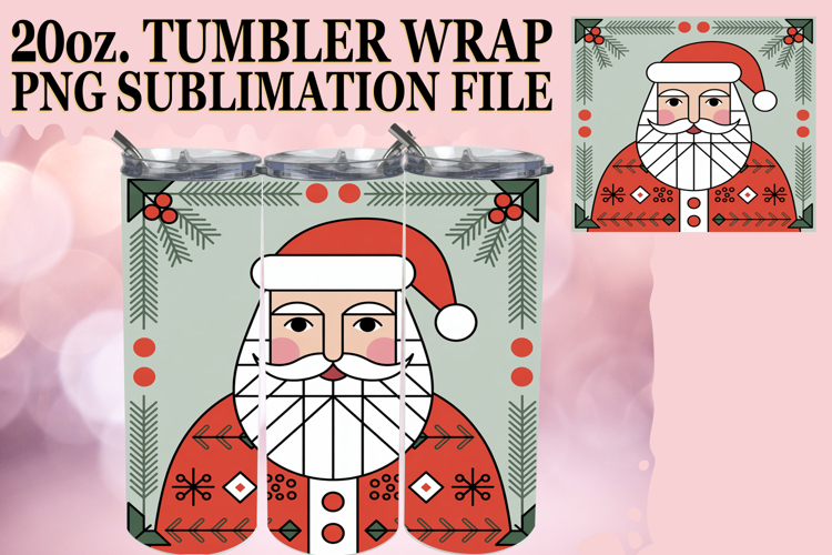 Christmas Tumbler Wrap Image 7