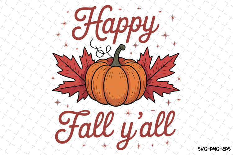 Happy Fall Yall Svg Image 21