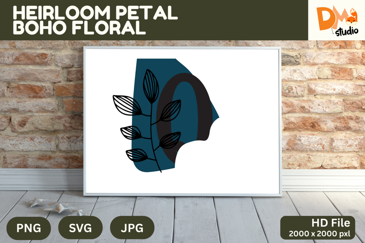 Boho Floral Svg Image 15