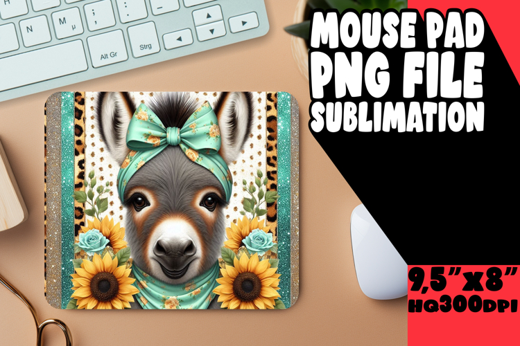 Unique Desk Mat Sublimation Magic, Cute Animals