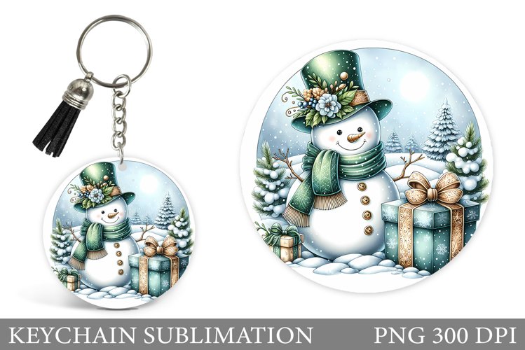 Cute Snowman Clipart Image 10