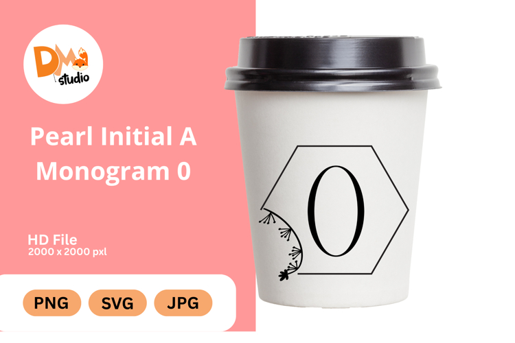 Pearl Monogram Svg Image 14