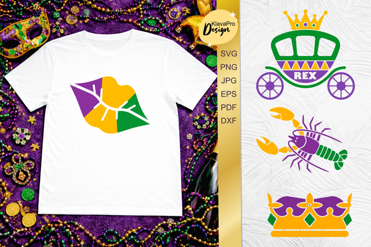 Mardi Gras SVG| Mardi Gras Clipart SVG | layered cut files