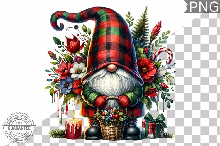 Christmas Gnome Clipart