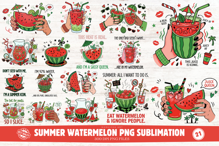 Watermelon Clipart Image 4