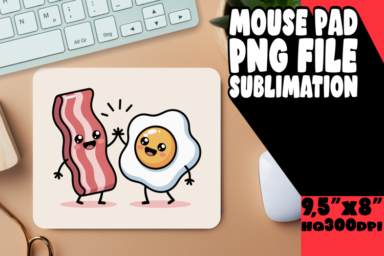 LUMINOUS MOUSE PAD GIFT IDEAS, Kawaii Food