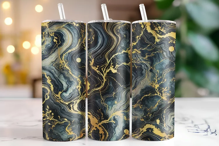 Marble Tumbler Wrap | Sublimation | Tumblers