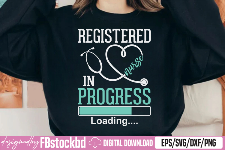 Registered Nurse In Progress Loading SVG