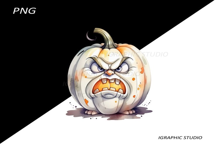 Pumpkin Fall Clipart Image 16