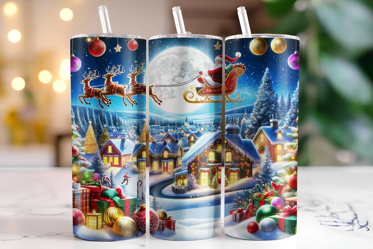 Christmas Tumbler Wrap Image 11