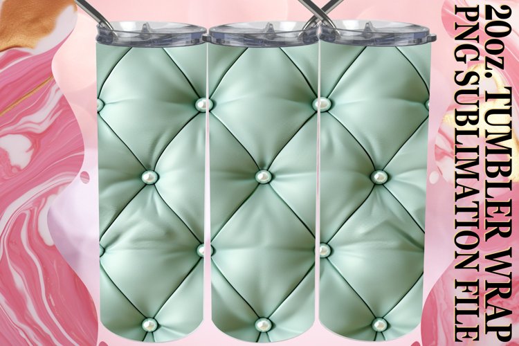 Puff Pattern Effect Tumbler Sublimation