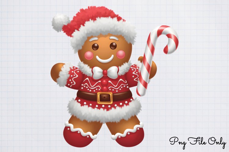 Gingerbread Clipart Image 12