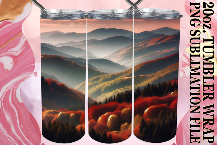 Thanksgiving Tumbler Wrap Image 11