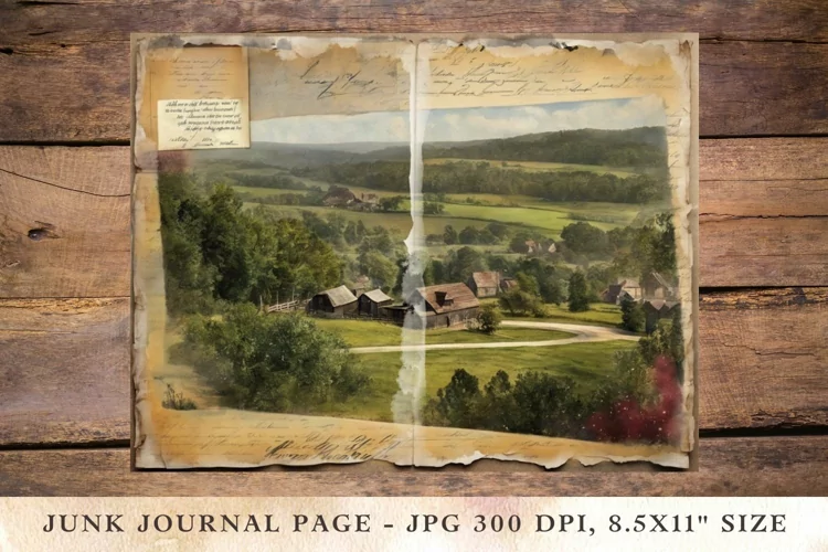 Printable Junk Journal Pages swiss switzerland 1